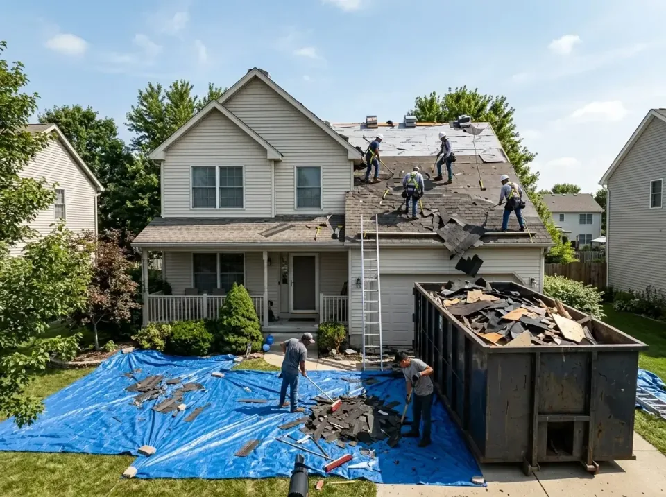 roof-replacement-debris-remova-004 — frequently asked questions, Cheapest Dumpster Rentals in Mount Healthy Heights, OH